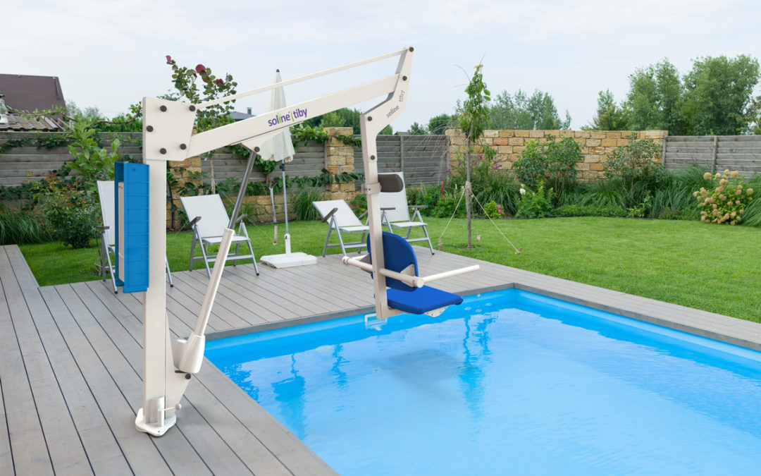Mobile pool lift – Soline® tiby
